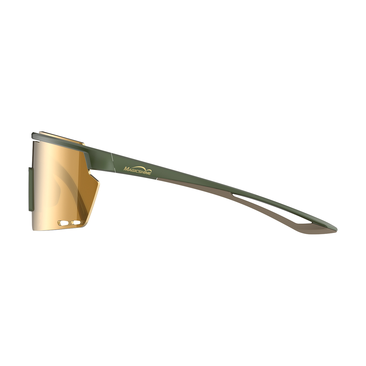 Gafas Magicshine Rouler - Verde oro