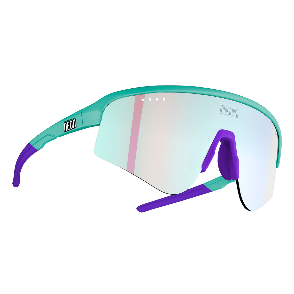 Occhiali Neon Arrow 2.0 Air - Aqua green photo violet Neon