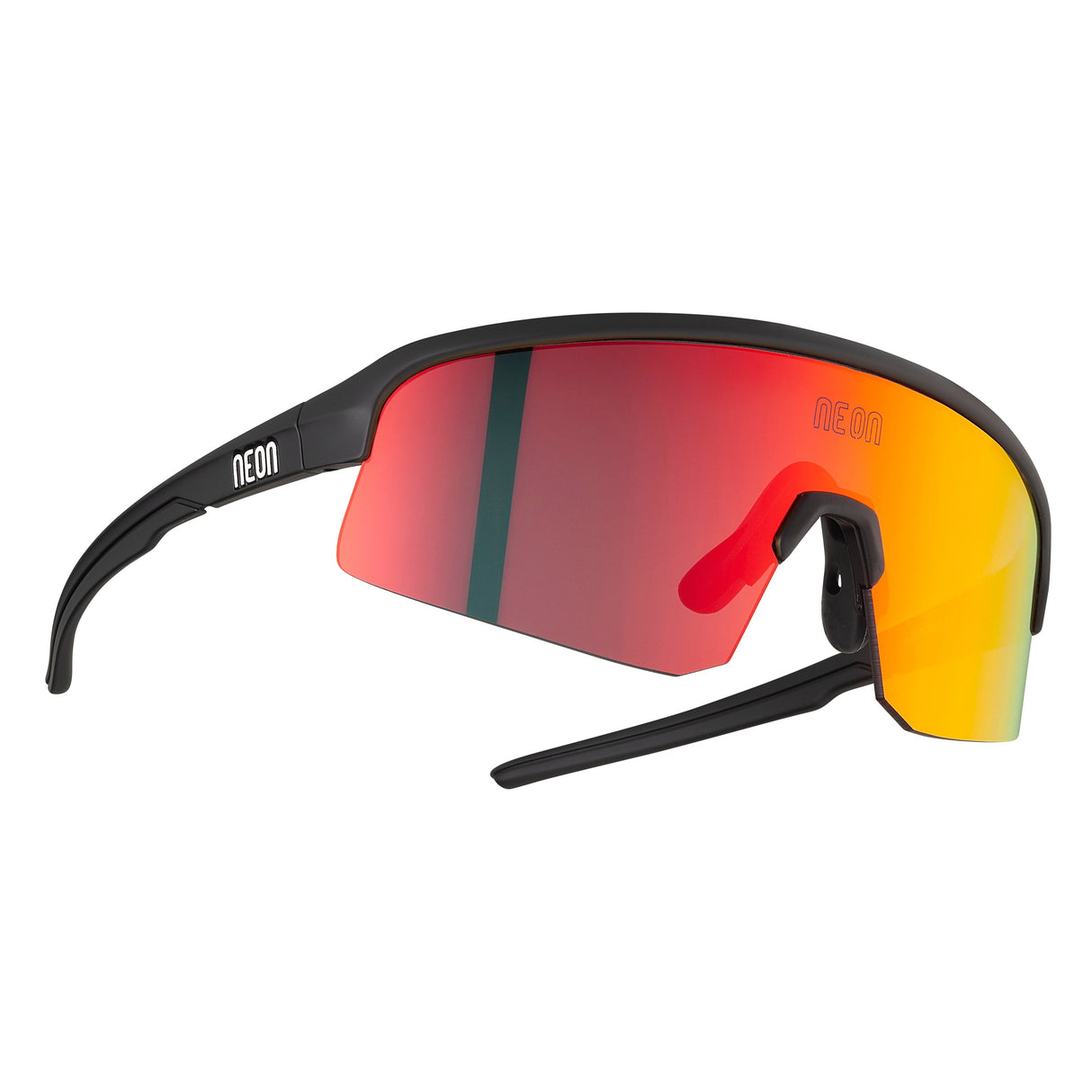 Occhiali Neon Viper Teenager - Black matt mirror red Neon