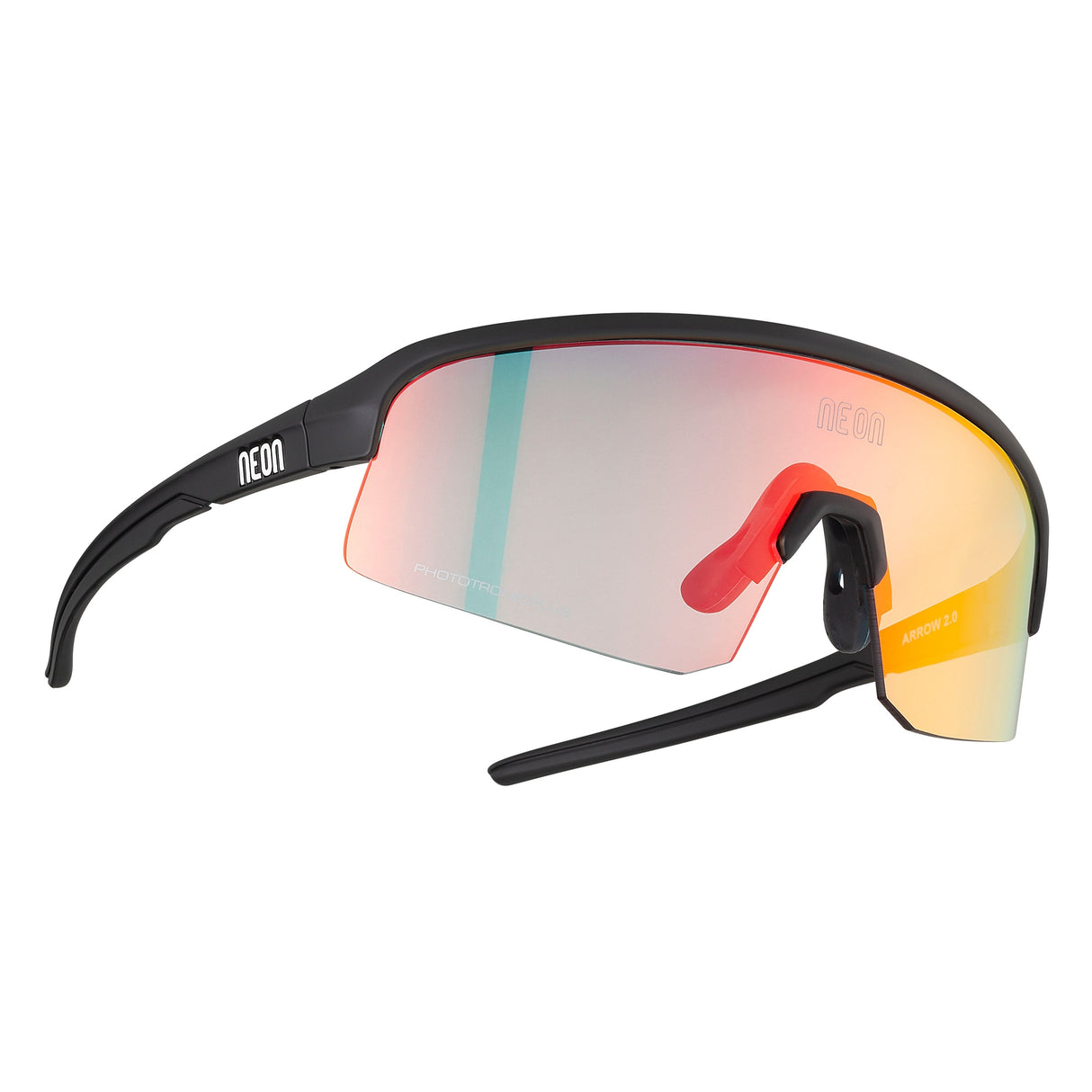 Occhiali Neon Viper Teenager - Black photo red Neon