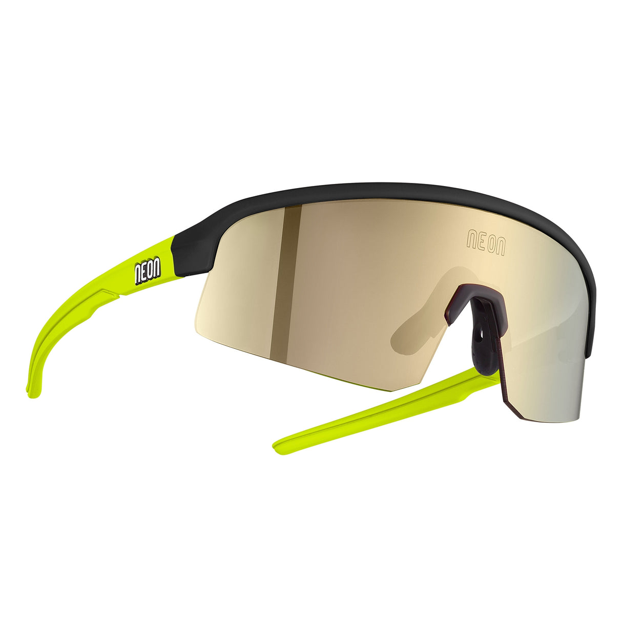 Occhiali Neon Viper Teenager - Black yellow mirror bronze Neon