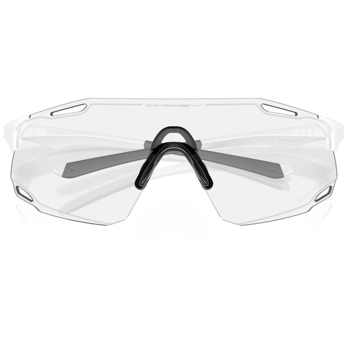 Occhiali Oakley Cybr Dyno - Matte white iridium photochromic