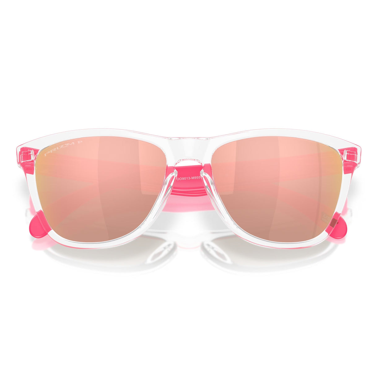 Lunettes Oakley Frogskins - Clear Prizm Rose Gold