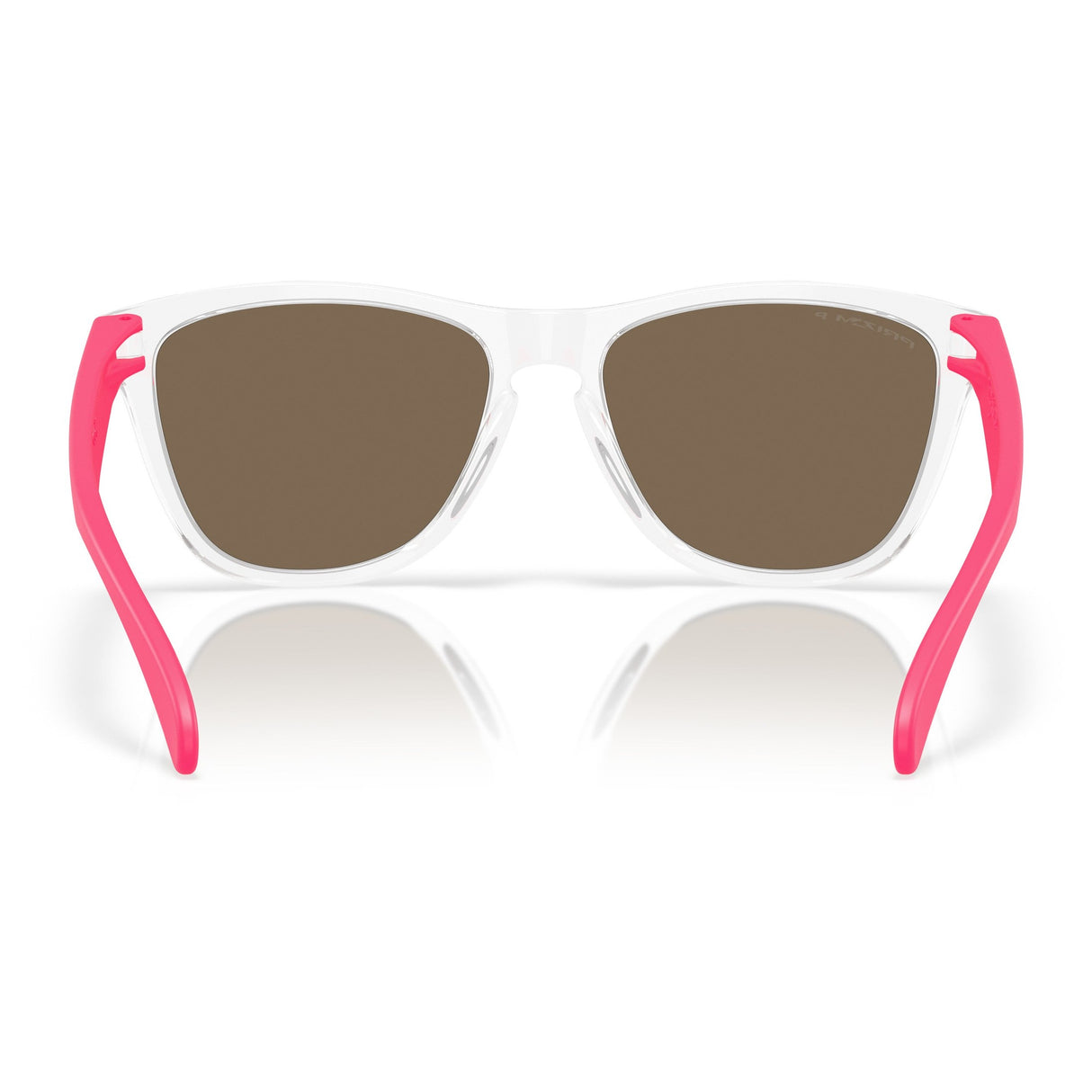 Lunettes Oakley Frogskins - Clear Prizm Rose Gold