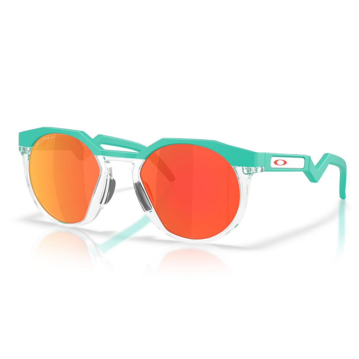 Lunettes Oakley HSTN - Bleu ciel Prizm Ruby Polarized