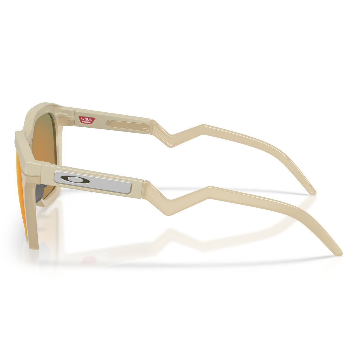 Oakley HSTN SQ Glasses - Matte Sand Prizm Ruby Polarized