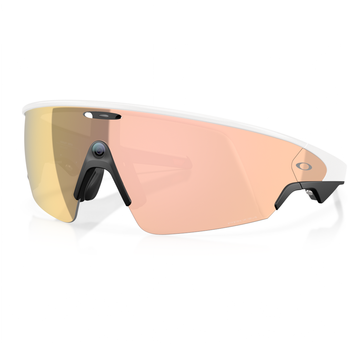 Oakley Meta Vanguard Glasses - White Rose Gold