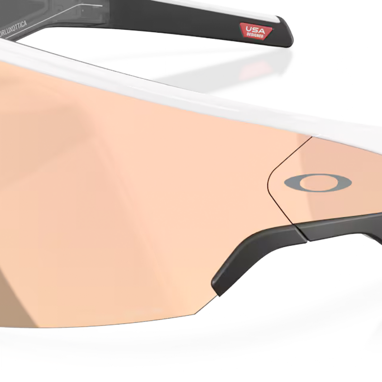 Oakley Meta Vanguard Glasses - White Rose Gold