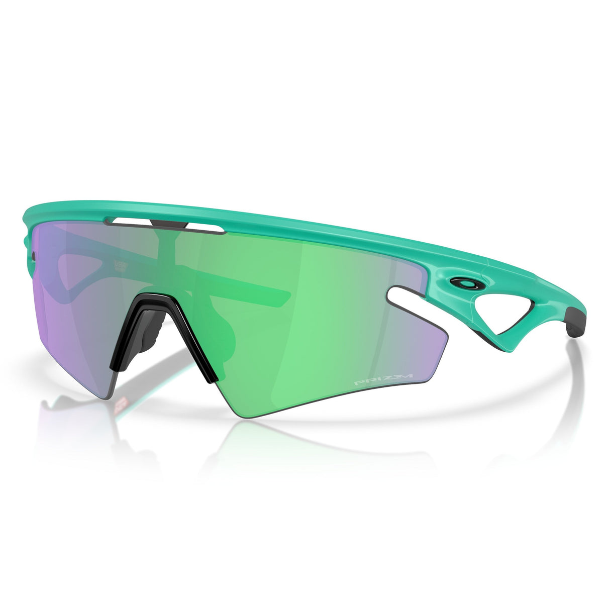 Oakley Sphaera Slash Neon Pop - Matte Celeste Prizm Road Jade