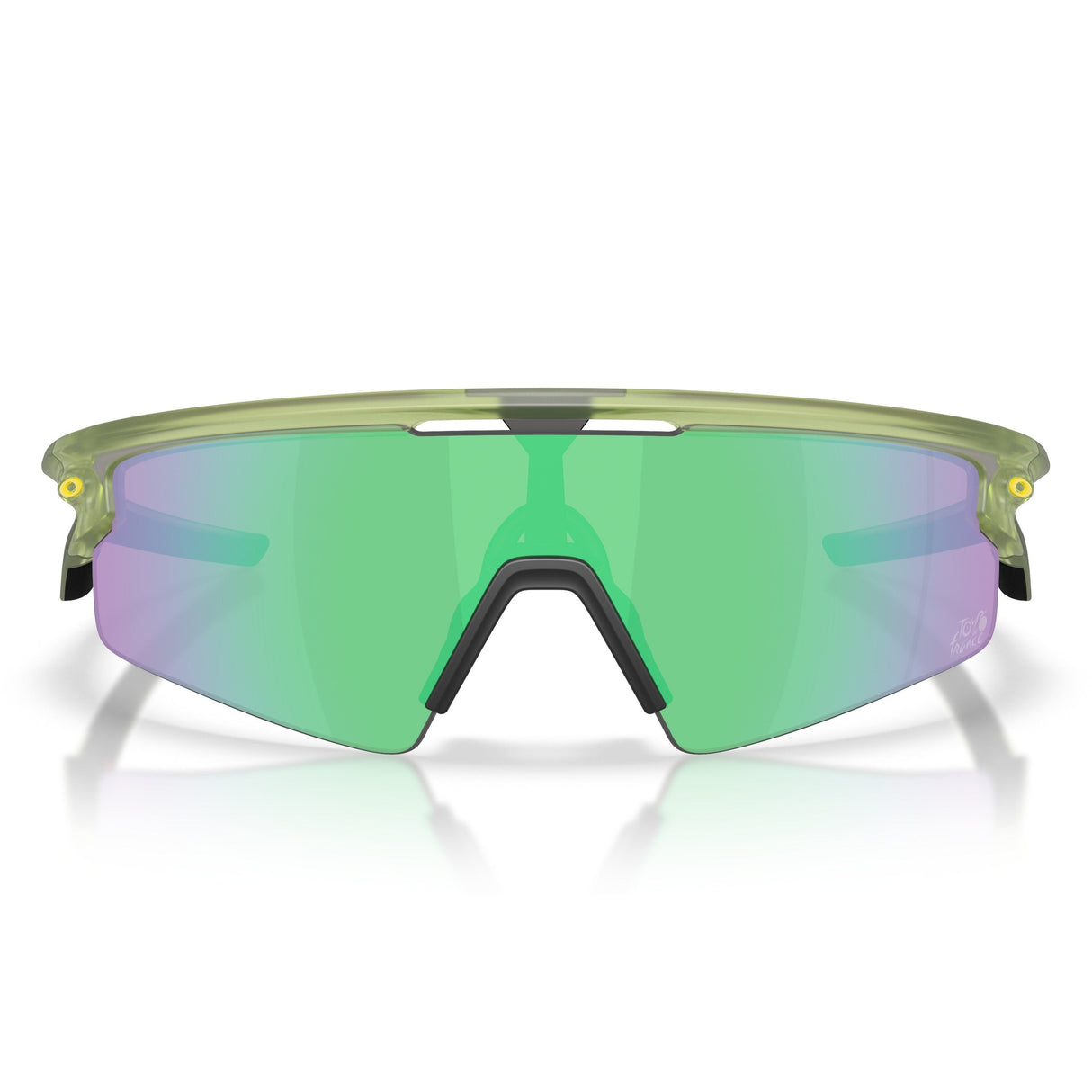 Oakley Sphaera Strike Glasses Tour de France - Matte Fern Prizm Road Jade