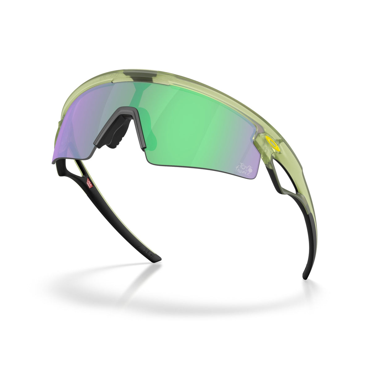 Oakley Sphaera Strike Glasses Tour de France - Matte Fern Prizm Road Jade