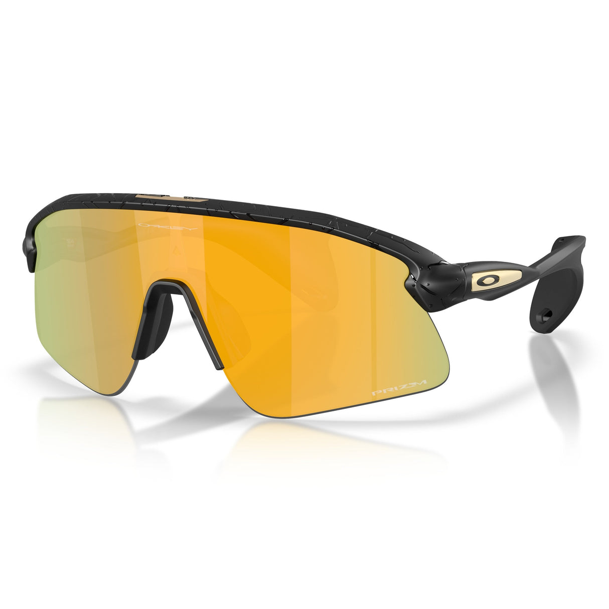 Occhiali Oakley Stunt Devil Gridiron Collection - Matte Black Splatter Prizm 24K Oakley