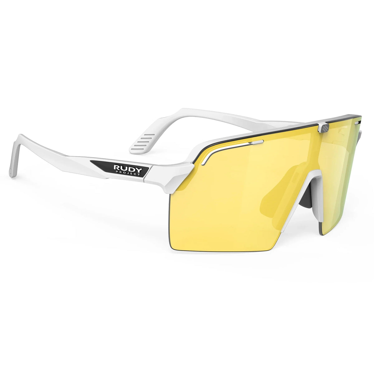 Brille Rudy Project Spinshield Pro - White Matte Multilaser Yellow