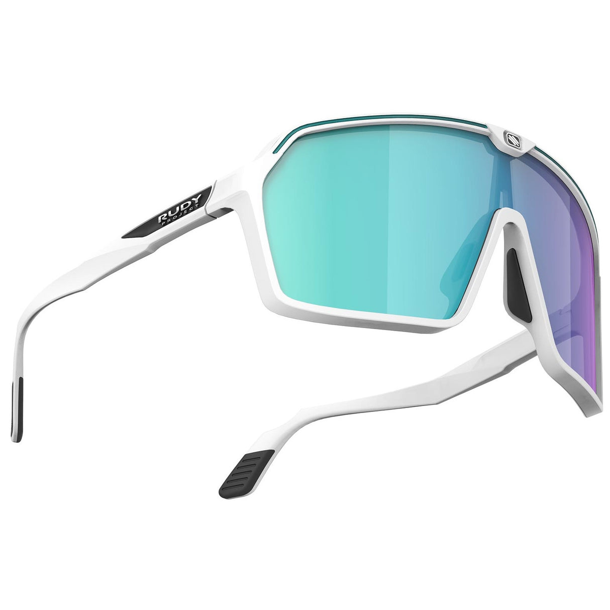 Occhiali Rudy Spinshield - White Matte Racing green Rudy Project