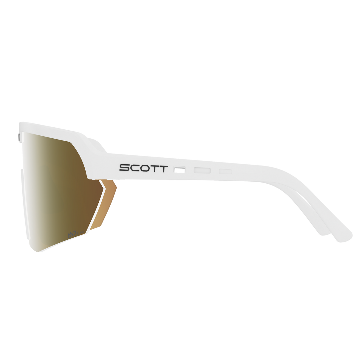 Occhiali Scott Sport Shield - White Amp Light Sensitive Gold Chrome Scott