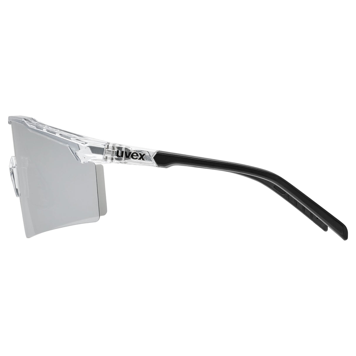 Uvex Flowline Glasses - Clear Mirror Silver