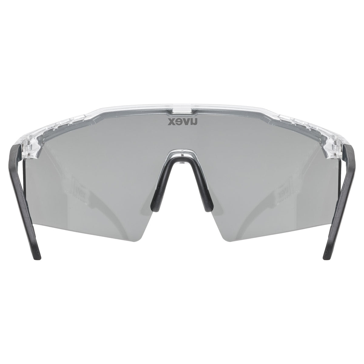 Uvex Flowline Glasses - Clear Mirror Silver