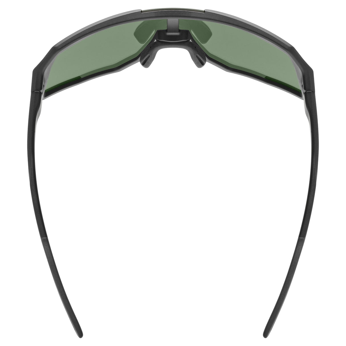 Uvex Sequenze Glasses - Black Matte Mirror Blue