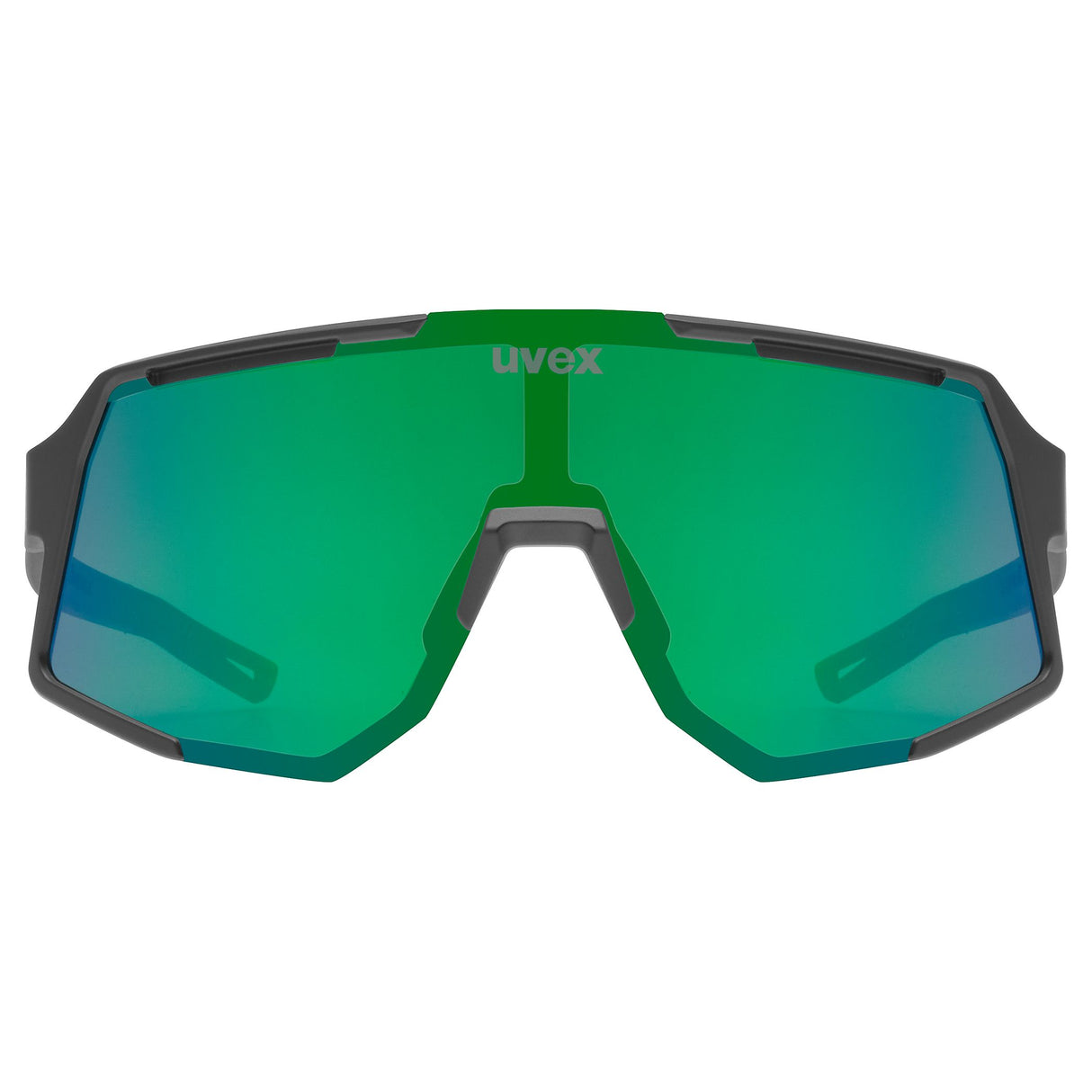 Lunettes Uvex Sequenze - Black Matte Mirror Green