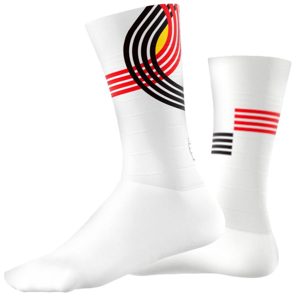 Calze Nazionale Belga Parigi 2024 - Bianco - N