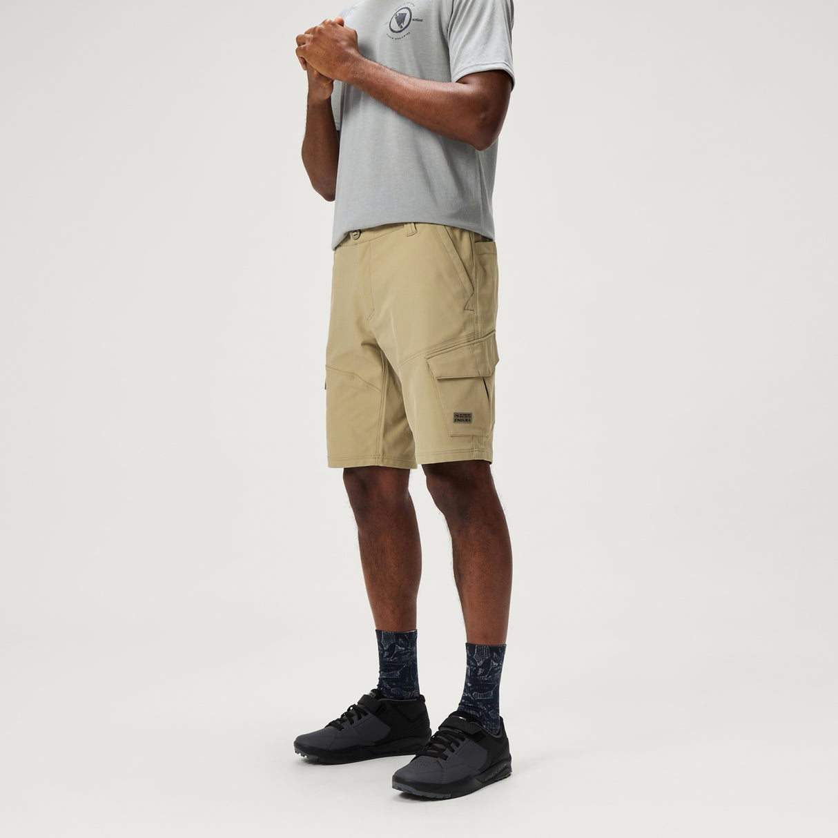 Pantaloncini Endura Loop Cargo - Beige Endura