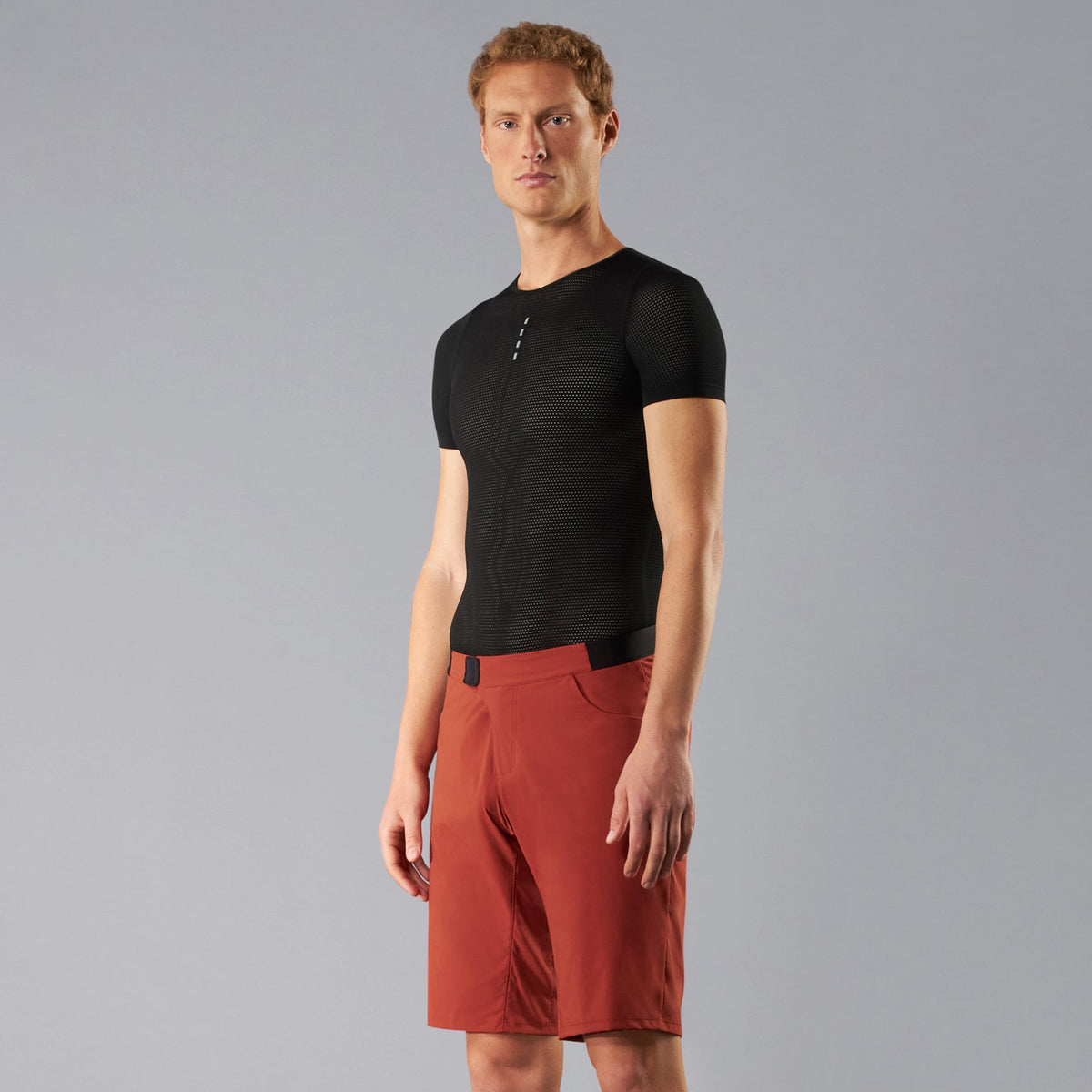 Pantaloncini MTB La Passione Leaf - Rosso mattone La Passione