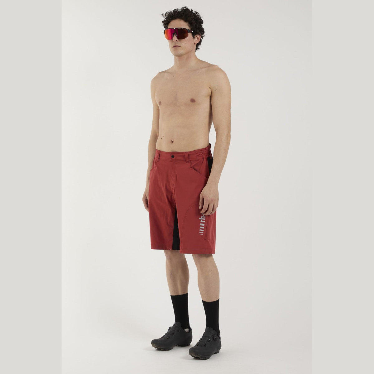 Pantaloncini Rh+ MTB Short - Rosso Zerorh
