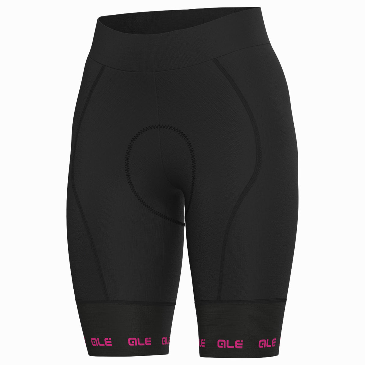 Pantaloncini donna Ale PR-E Strada 2.0 - Nero fucsia Ale
