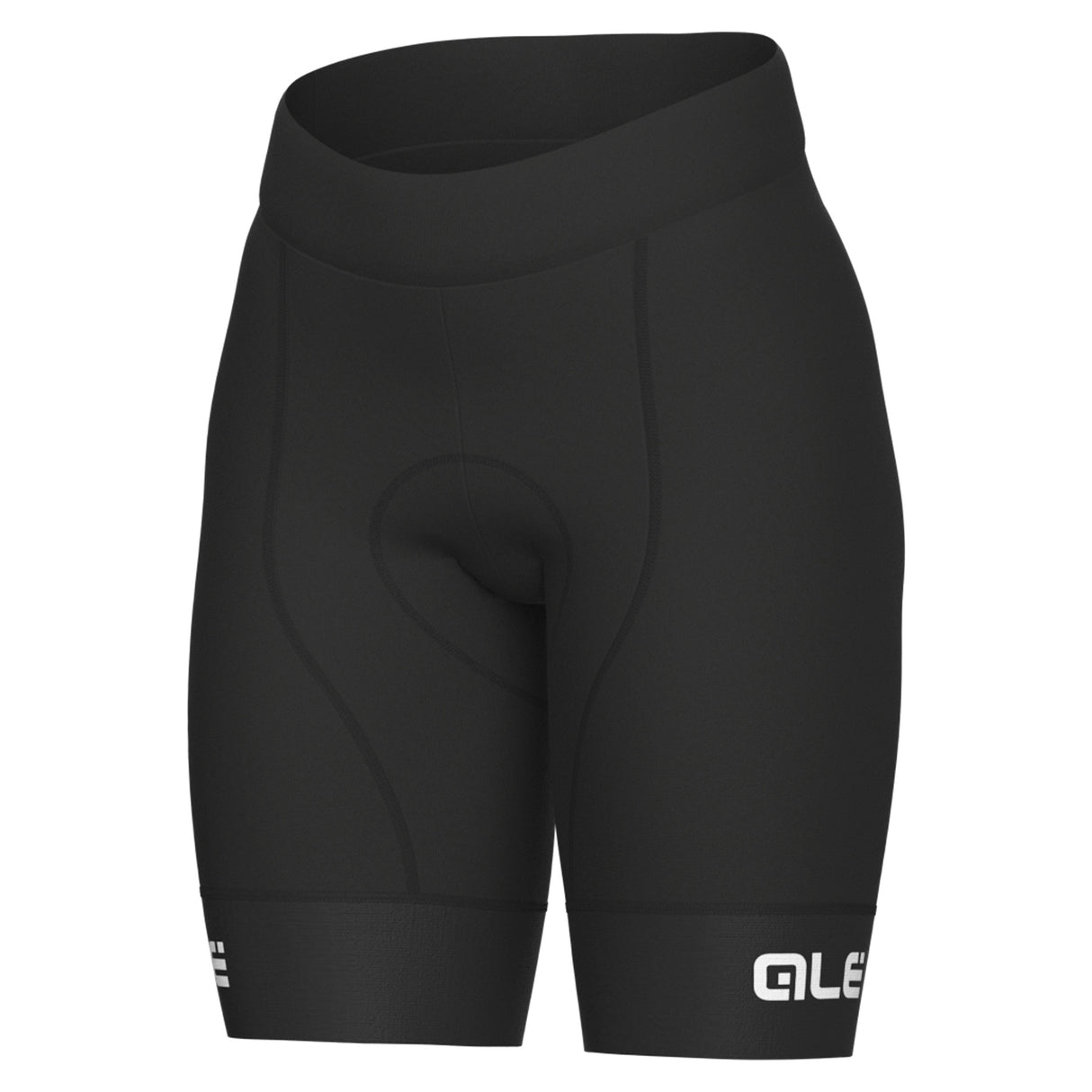 Ale Pragma Traguardo 2.0 frau kurze hose - Schwarz weiss
