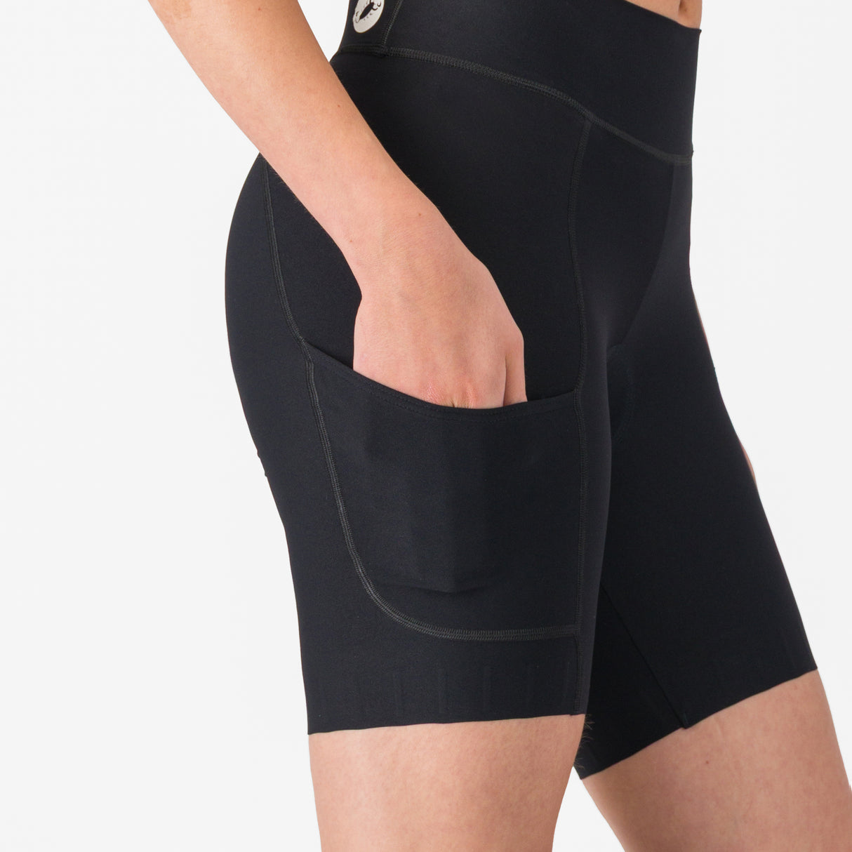 Castelli Comfort Travel frau radhose - Schwarz