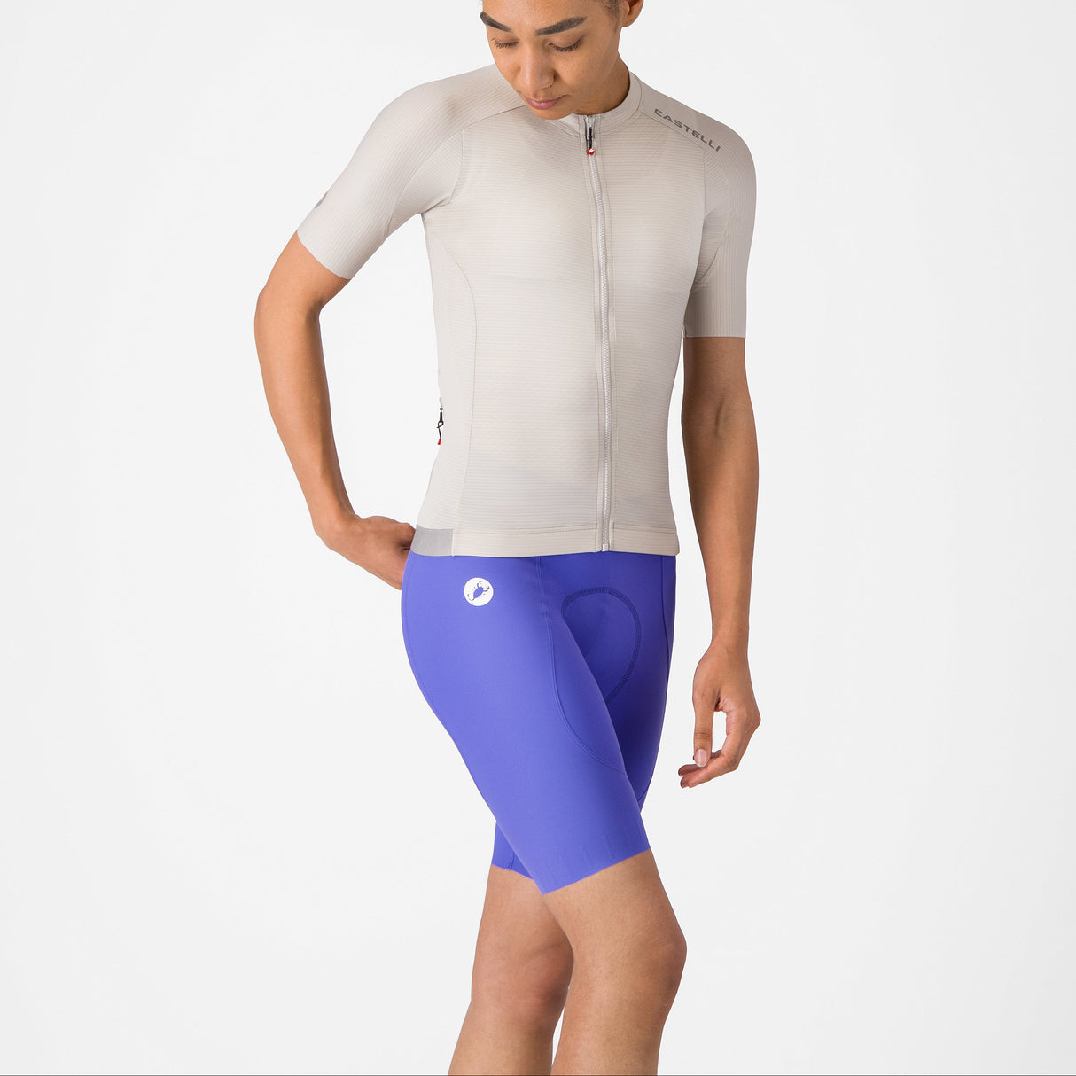 Pantalones cortos mujer Castelli Espresso 2 DT - Violeta