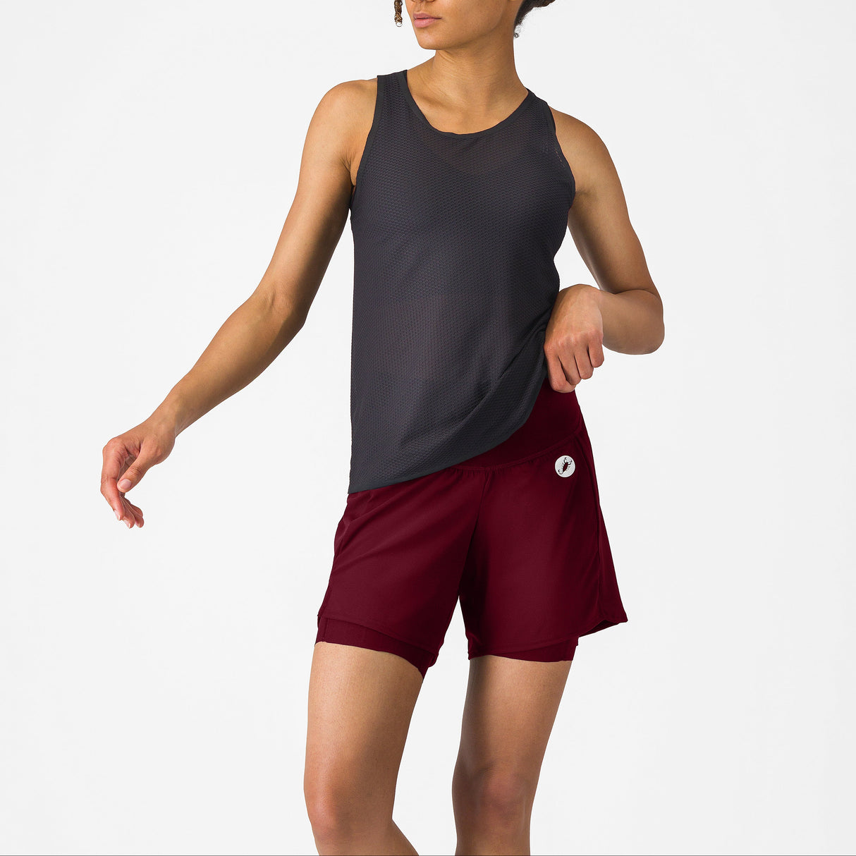Pantaloncini donna Castelli Movement Travel - Bordeaux Castelli