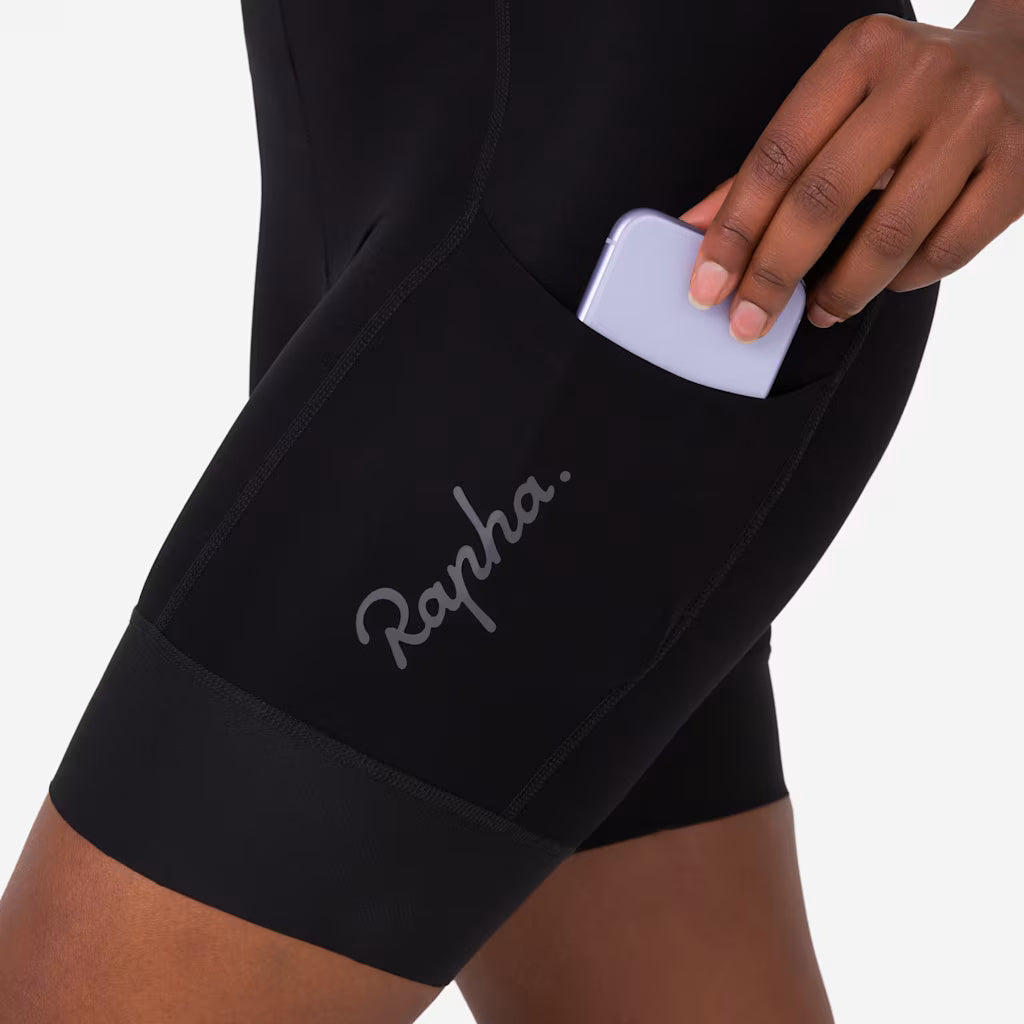 Pantaloncini donna Rapha Cargo - Nero Rapha