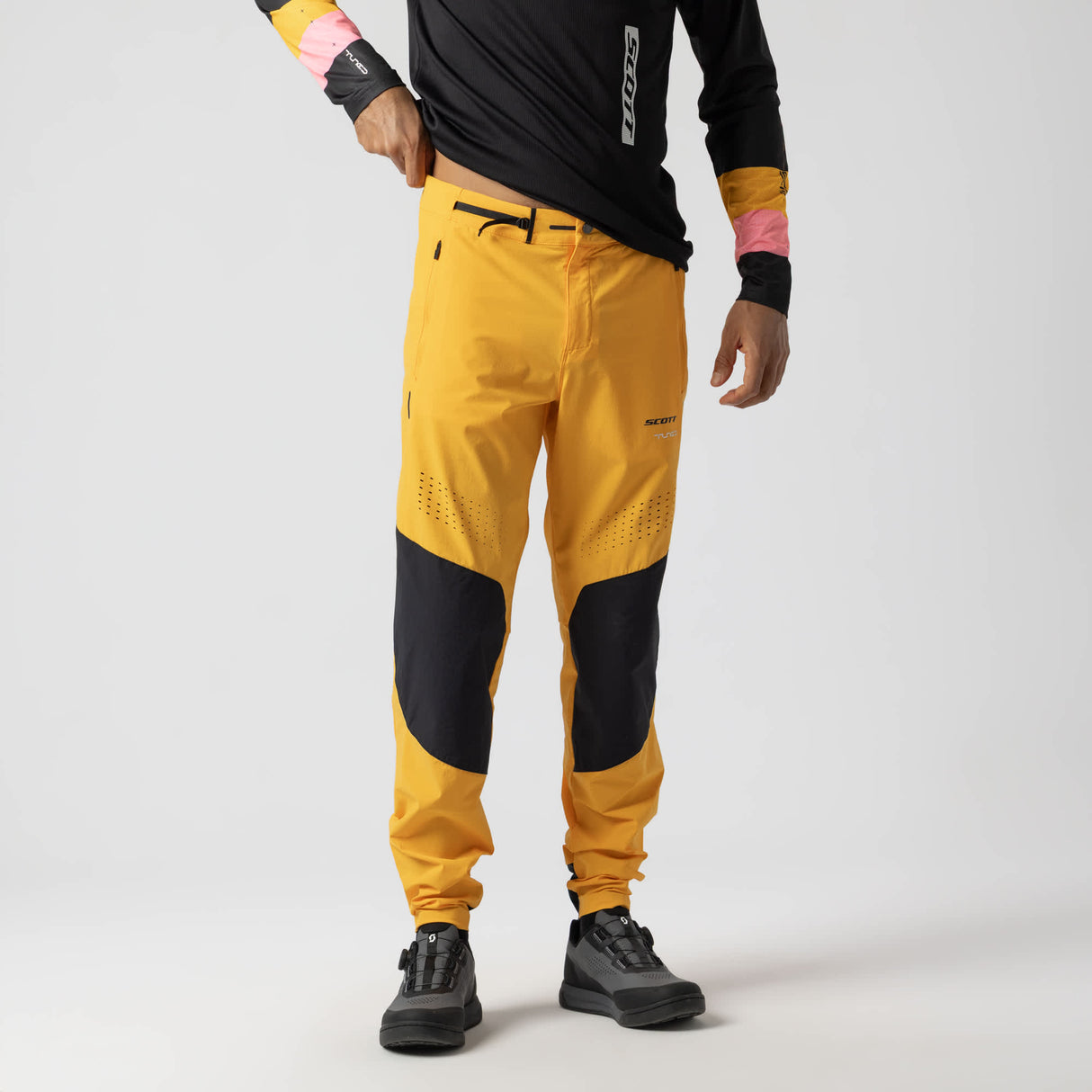 Pantaloni lunghi mtb Scott Tuned - Arancio