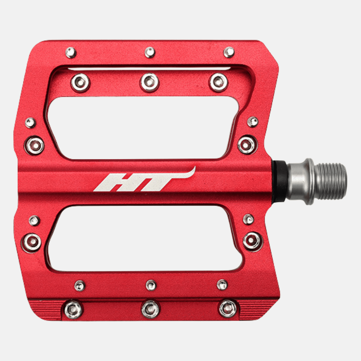 HT AN14A flat pedals - Red