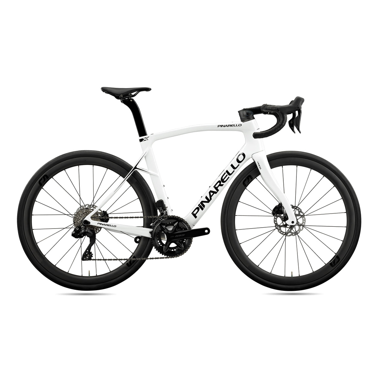 Pinarello X5 105 Di2 Most Ultrafast 45 DB - Bianco Pinarello