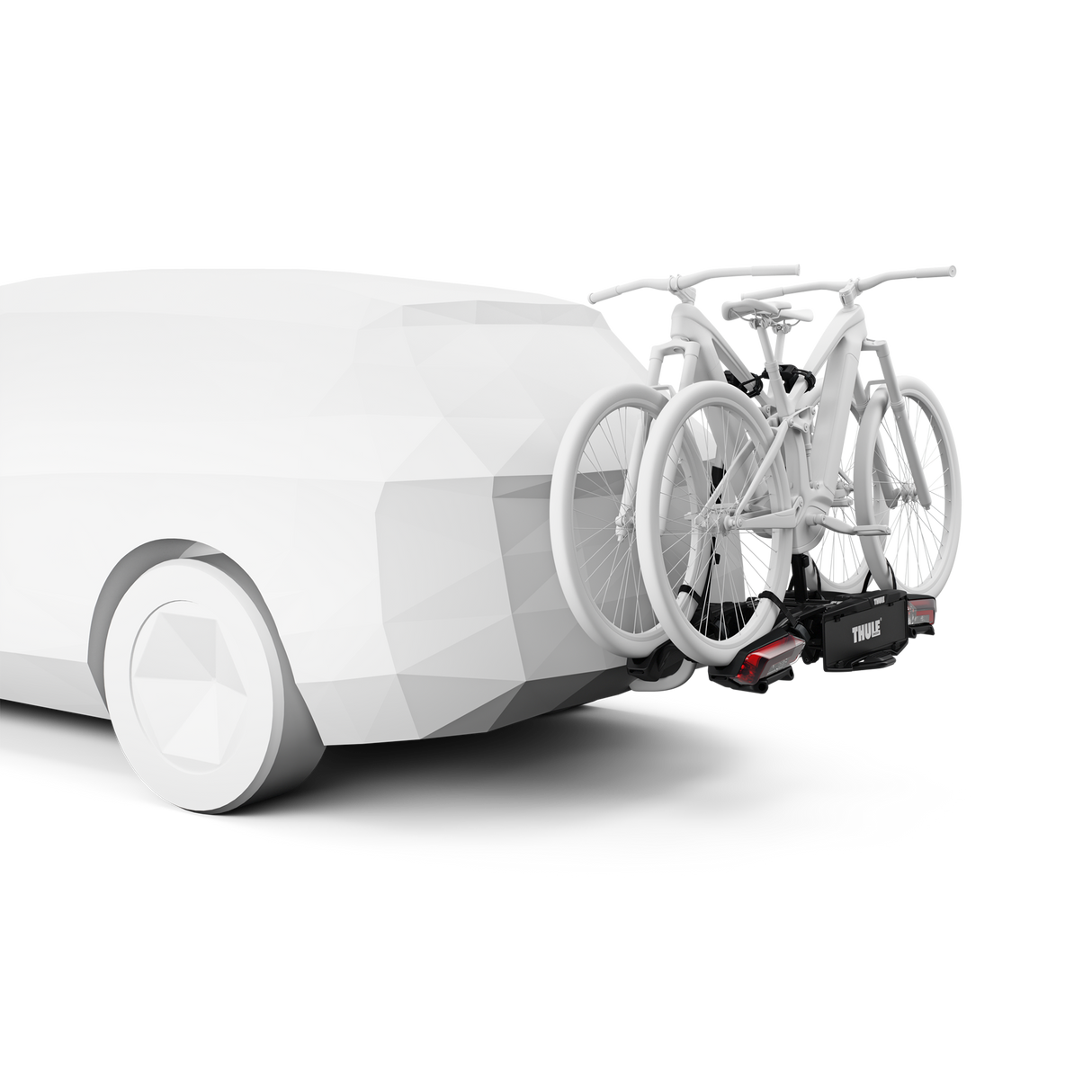Fahrradträger für die Montage an der Anhängerkupplung Thule Epos ParkSecure 69cm - Schwarz Thule