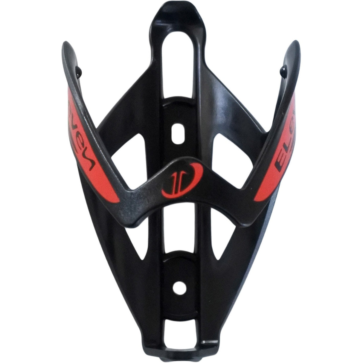 Eleven Force Bottle Cage - Black red