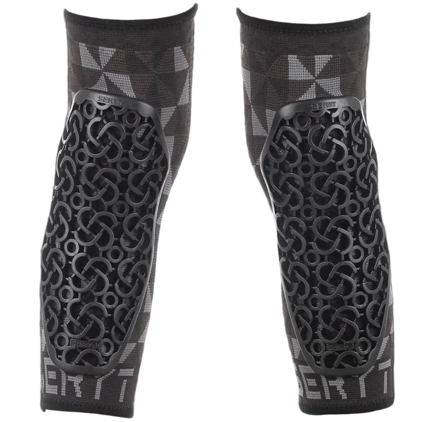 Protections genoux enfant Seryt Flow - Gris noir