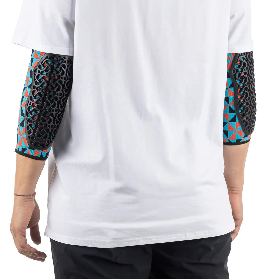 Ellbogenschoner Seryt Flow Elbow - Hellblau rot