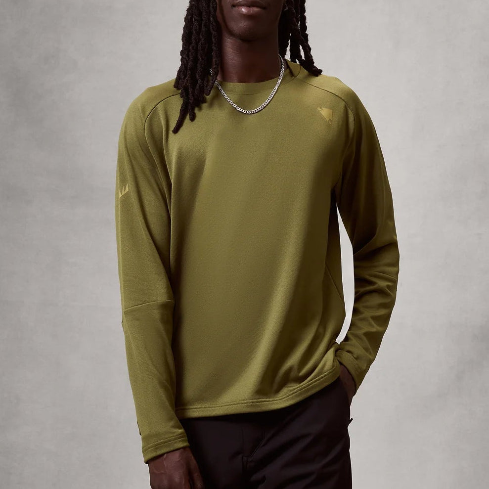 Maillot manches longues Endura AllTrack Rout Fleece - Moss