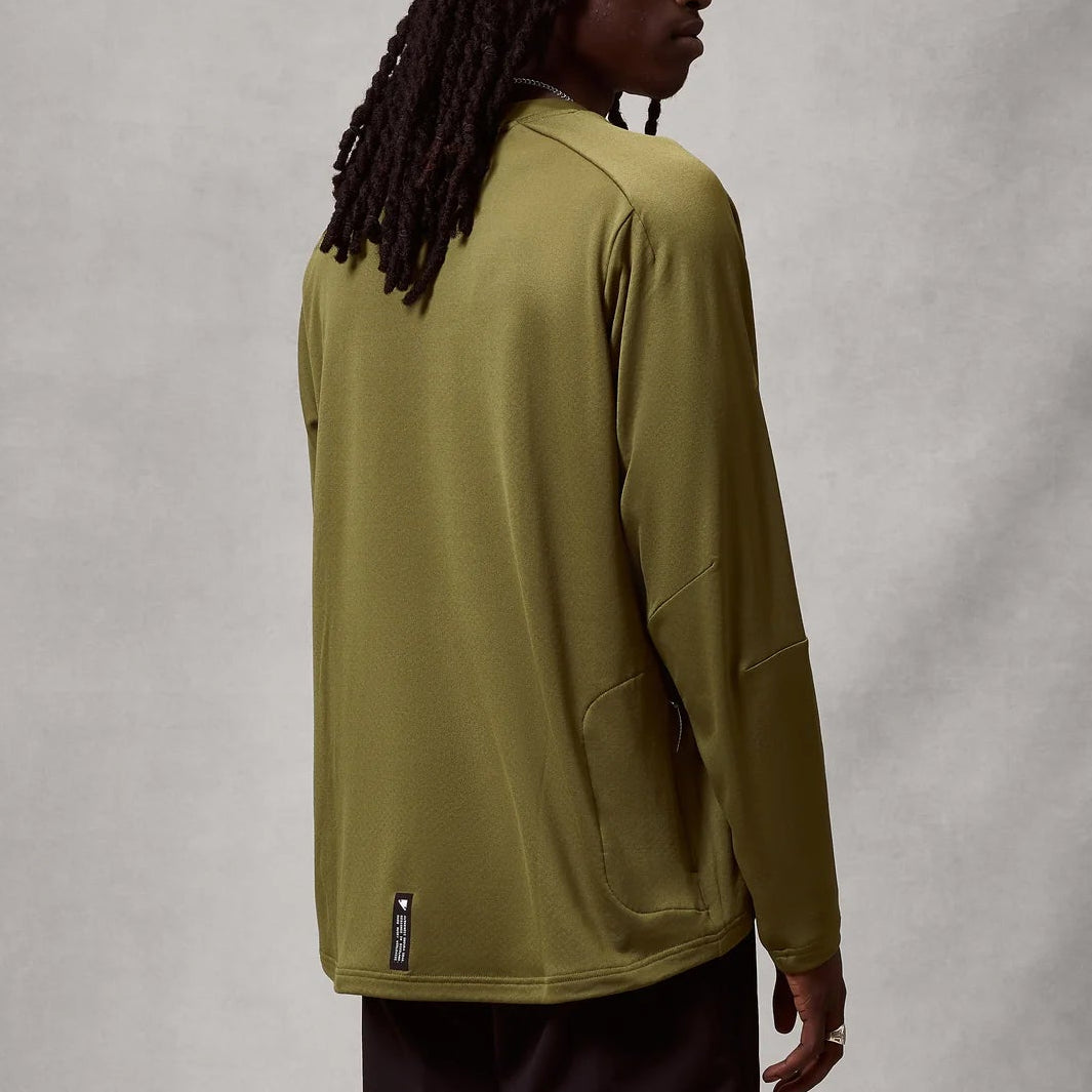 Maillot manches longues Endura AllTrack Rout Fleece - Moss