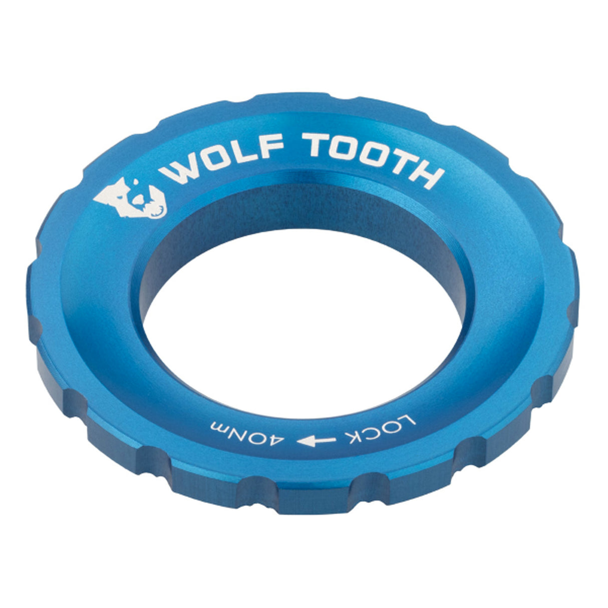Ghiera Centerlock WolfTooth - Blu - C