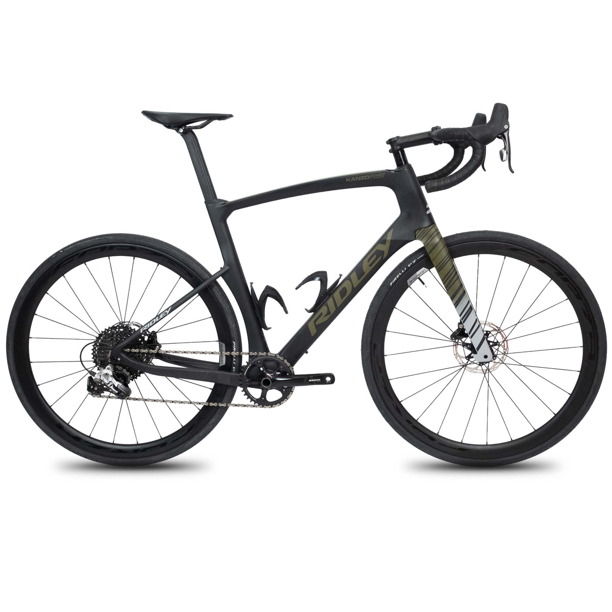 Ridley Kanzo Fast Sram Rival - Nero Verde Ridley
