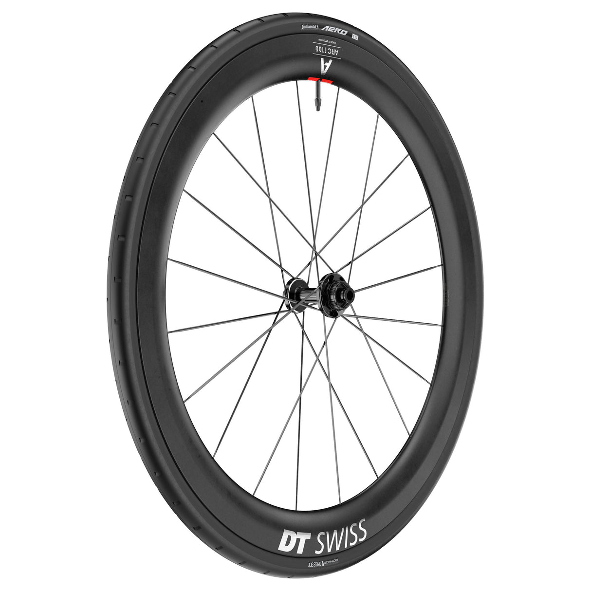 Ruote Dt Swiss ARC 1100 DI CL 55 WTS - Nero DT Swiss