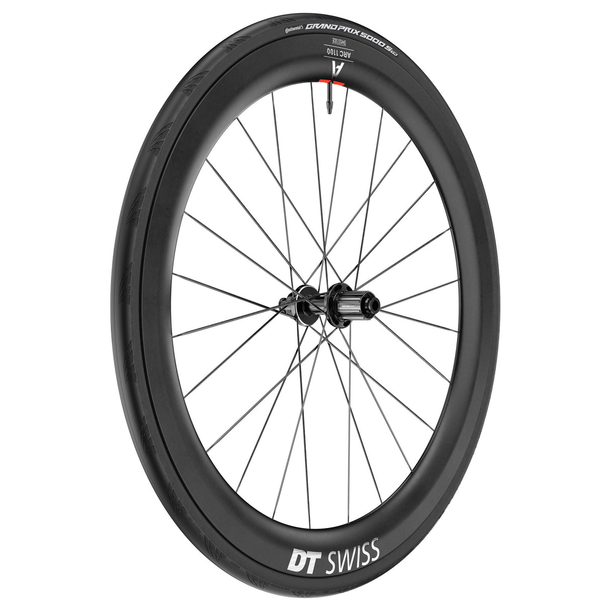 Ruote Dt Swiss ARC 1100 DI CL 55 WTS - Nero DT Swiss