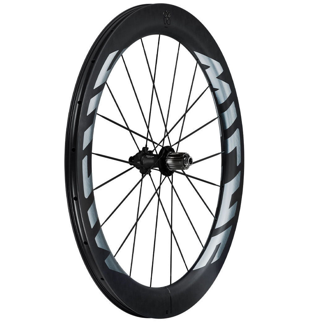 Roues Miche Deva RD 62 Carbon - Argento