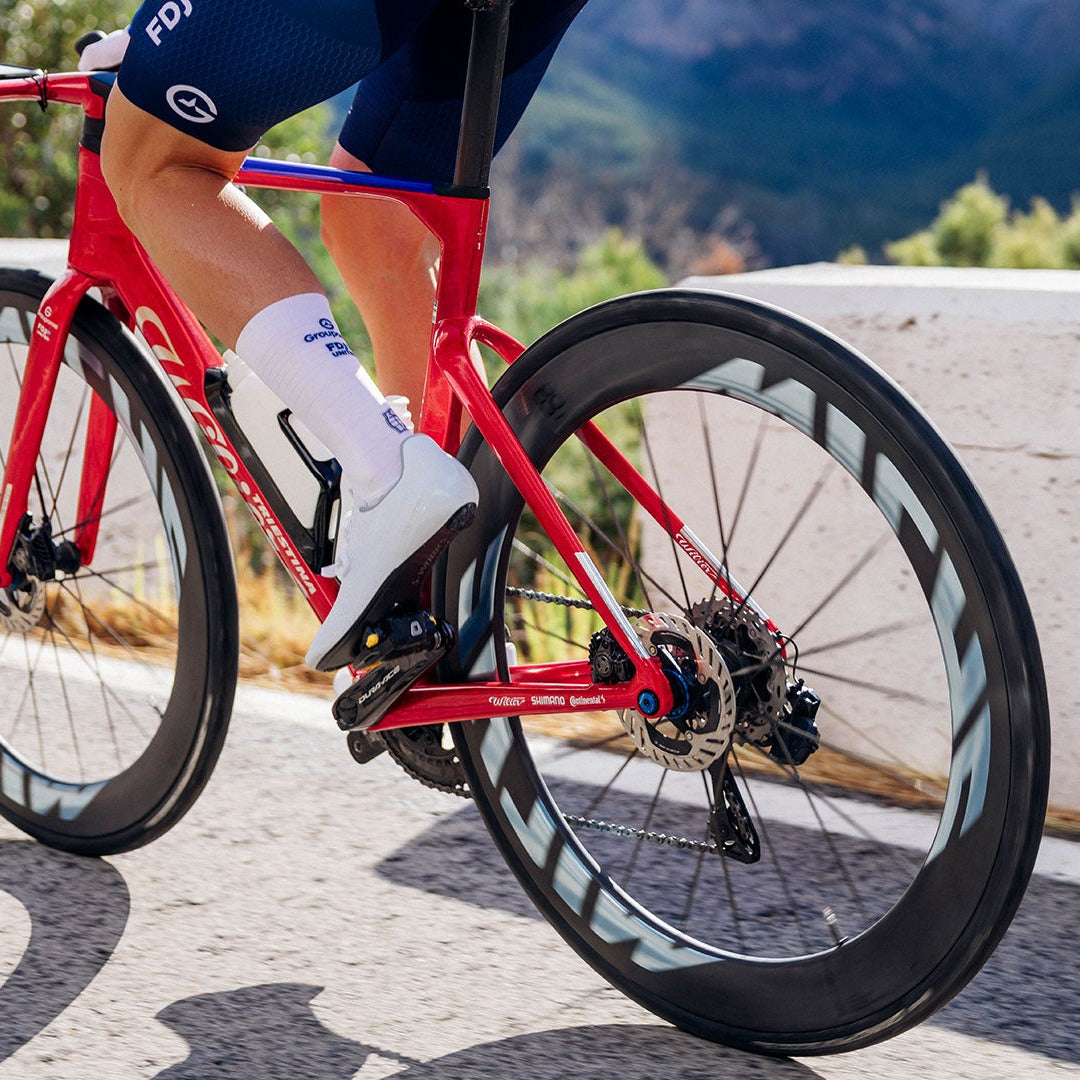 Roues Miche Deva RD 62 Carbon - Argento