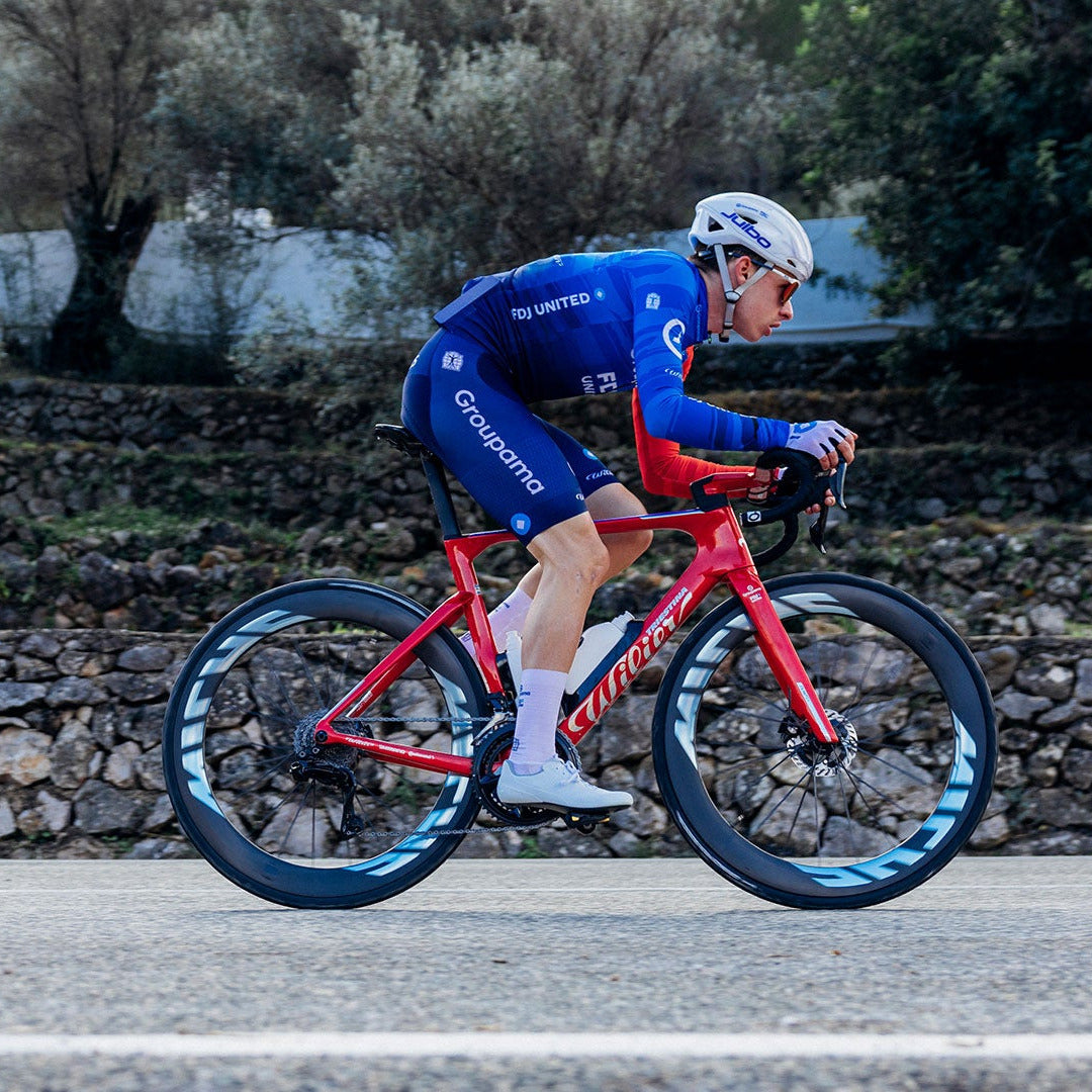 Roues Miche Deva RD 62 Carbon - Argento