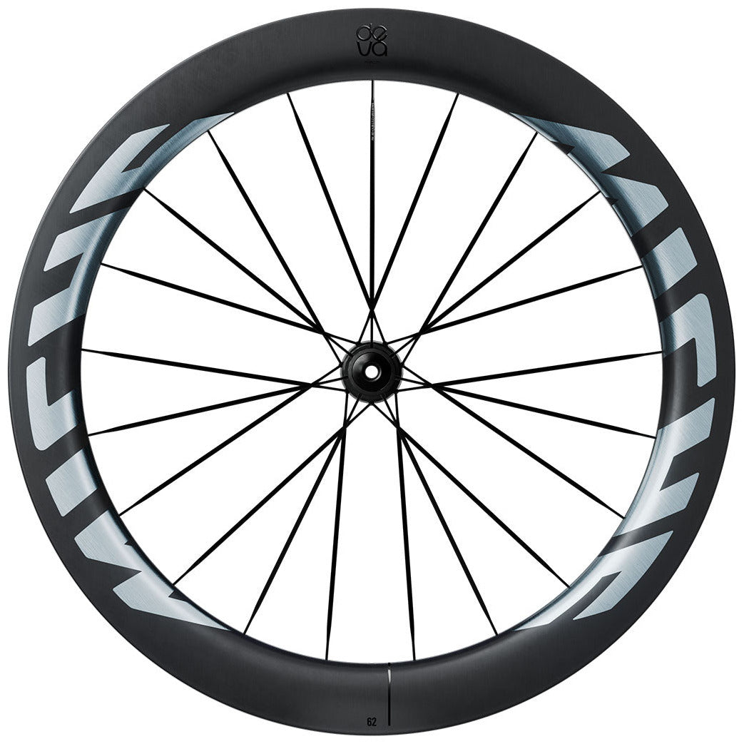 Roues Miche Deva RD 62 Carbon - Argento